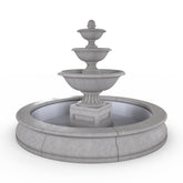 Photo of Campania Fonthill Fountain in Basin - Exclusively Campania